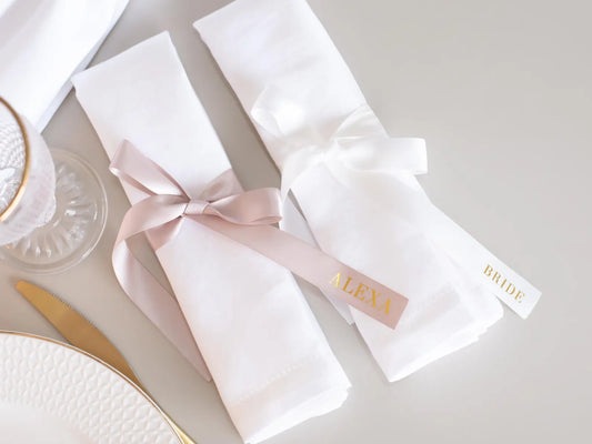 Personalised Ribbon Place Names